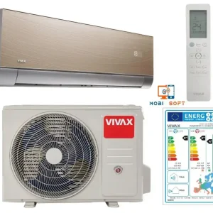 Vivax ACP-12CH35AEVI GOLD – elegantni zidni klima uređaj sa zlatnim završnim slojem